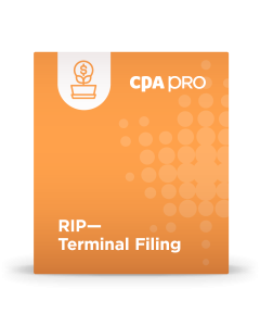 RIP - Terminal Filing