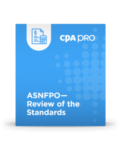 ASNFPO - Review of the Standards