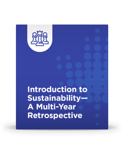 Introduction to Sustainability - A Multi-Year Retrospective